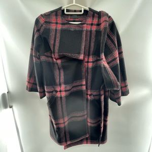 Guess plaid coat